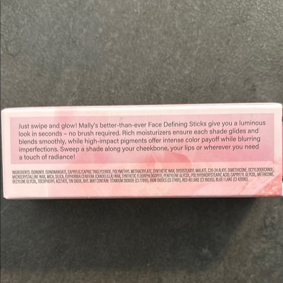 New in box Mally Beauty Evercolor Cheek Stick -on the mauve - Picture 3 of 4